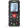 LASELION Metro Laser 70M, LASELION Misuratore Laser Professionale con Retroilluminazione LCD e 2 Strumenti a Bolla Orizzontale, Livella Incorporata e Funzione di Silenziamento