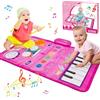HappyGoLucky Giochi Bambina 1 2 3 4 Anni, Tappeto Musicale Regalo Bimba 1-4 Anni Giochi Bimba 1 2 3 Anni Regali Bambini 1 Anno Gioco Bambino 1 Anno 2 3 Anni Regali Natale Bambini 2024