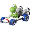 Hot Wheels - Mario Kart Yoshi Veicolo in Metallo in Scala 1:64, Macchinina Giocattolo per Bambini 3 + Anni, GBG29