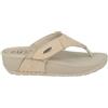 Fly Flot Ciabatta Infradito Donna Comfort con Fascia Regolabile - Sandali Plantare Anatomico, Antishock, Zeppa 4,5 cm - Made in Italy