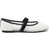 Frau - Ballerina a Rete, Bianco, 37