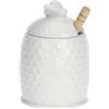 LA PORCELLANA BIANCA Aperegina Vasetto Miele Servimiele 12x8cm Bianco Porcellana