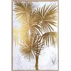BIZZOTTO Quadro Dipinto Stampa su Tela Palme Oro Bold 82x122cm