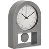 BIZZOTTO Orologio da Tavolo Patrik Grigio 20x27cm