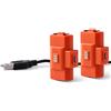 PowerA Kit Play and Charge Plus - Con licenza ufficiale Microsoft per Xbox One/Xbox One S/Xbox One X (compatibile con Standard ed Elite)