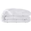 SOHYGGE - Piumone matrimoniale Leggero 220 x 240 cm - 100% Microfibra - 170 GSM Trapunta letto matrimoniale primaverile, leggero, estivo 240 x 220 Coperta bianco