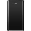 Hisense RR106D4CBE Frigorifero nero shadow a porta singola con design curvilineo, zona congelatore a 3 stelle, 82 L, classe E