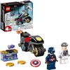 LEGO Marvel Captain America and Hydra Face-Off 76189 Collectible Building Kit; Captain America and Motorcycle Set; New 2021 (49 Pieces)