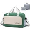 BAGROUPS Bagaglio a Mano 55x40x20 Lufthansa Tui Airways Cabin Bag 45L Grande Capacità Borsa Sportiva Impermeabile Borsone da Viaggio a Spalla Borsa Uomo Donna per Weekend, Viaggi, Aereo（Verde）