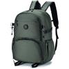 BAGZY Bagaglio a Mano easyJet 45x36x20 Zaino 45x36x20 per easyJet Antifurto Zaini da Viaggio Impermeabile Zaino da Escursione Zaini Casual Uomo Lavoro 32L Zaini per Aereo Università Donna Nylon Verde