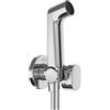 hansgrohe Doccetta bidette S con 1 tipo di getto a risparmio idrico (EcoSmart), incl. valvola d'arresto, supporto doccia e flessibile doccia 1,25 m, per acqua fredda, cromo, 29230000