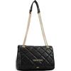 VALENTINO Ocarina, Borsa con Manico Lungo Donna, Nero, Taglia Unica