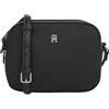 Tommy Hilfiger Donna Borsa Crossbody Poppy Crossover Borsa a Tracolla, Nero (Black), Taglia Unica