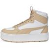 PUMA Karmen Rebelle Mid, Scarpe da Ginnastica Donna, White-Light Sand, 40 EU