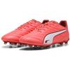 PUMA King PRO Fg/AG, Scarpe da Calcio Unisex - Adulto, Glowing Red Puma White Red Fire, 48.5 EU