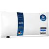 LILENO HOME Cuscino in microfibra 40 x 80 cm (imbottitura 450 g), lavabile fino a 95 gradi, con chiusura lampo, cuscino 40 x 80 cm come imbottitura per cuscino per letto - Cuscino decorativo per