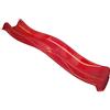 AVANTI TRENDSTORE - Ulvo - Scivolo in plastica sintetica per bambini, in colori e misure diverse (Breve: 220 cm, Rosso)