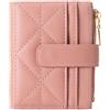 FALAN MULE Portafoglio da Donna in pelle, Portafogli Donna Piccoli con blocco RFID, con Cerniera Coin Grande Capacità Mini Portamonete