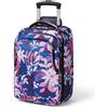 Lekespring Zaino Trolley Viaggio, Porta PC 17 Pollici Bagaglio a Mano, Impermeabile Borsa da Viaggio con Ruote per Uomo e Donna, Scuola, Università, Viaggi, Università,Aereo Affari, Fiori e Piante
