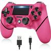 YUYIU Aggiornamento Wireless Controller per Ps4 Remote Plays-tation 4/Slim/Pro/PC, Controllori con Doppio Vibrazione Shock Speaker, Jack per Cuffie Touch Pad Six Axis Motion Control