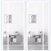 Jespeed Barriera Invisibile per Porte Scorrevoli - Design Moderno e Funzionale per Ambienti Interni ed Esterni（Bianco 165x200cm）