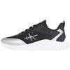 Calvin Klein Donna Sneakers Runner Eva Low Lace Mix Sportive, Bianco (Bright White/Silver), 37 EU