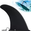 WOUMON Pinna Tavola da Surf, Fin Surf Pinna per Canoe Paddle Board,Tavole da Surf, Kayak Gonfiabili, Super Longboard (9 Dimensione)