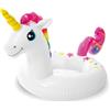 yayafunfun Anello da Nuoto per Bambini, Unicorno Anello di Nuoto Gonfiabile, Ciambella Salvagente Gonfiabile Bambini Figlie 2-8 anni,Anello in Gomma per Nuoto, Accessori da Nuoto per Festa in Piscina Estiva Mare