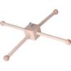KIMISS Campanelli Eolici a Forma di Cubo - Giostrina Portatile per Culla in Legno con Campanello da Letto