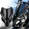 Midimttop Moto Parabrezza Parabrezza Protezione Antivento Zanzariera Pare-brise Carenatura Anteriore Win Deflettore compatible with MT-07 MT07 MT 07 Accessori 2021 2022 2023 (Fumo)