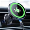 YOSH Caricatore Wireless Auto per Magsafe [15W Ricarica Veloce] Supporto Telefono Auto Magnetico per Presa d'Aria, Ricarica Wireless per iPhone 16/15/14/13/12 & custodia Mag-Safe