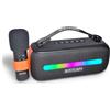 Bontempi | SonicSync - Amplificatore Wireless Karaoke con Microfono Dinamico, Ef