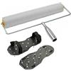 TRADE 4 YOU LTD Rullo a spillo 400 mm punte 11 mm + scarpe a spillo 20 mm massetto pavimento in resina