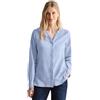 Cecil B345311 Camicia Oxford, Fresh Light Blue, L Donna