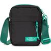 Eastpak THE ONE Borsa a Tracolla, 2.5 L - Kontrast Stripe Black (Nero)