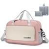 BAGROUPS Bagaglio a Mano 55x40x23 Lufthansa Tui Airways Cabin Bag 50L Grande Capacità Borsa Sportiva Impermeabile Borsone da Viaggio a Spalla Borsa Uomo Donna per Weekend, Viaggi, Aereo（Rosa）