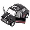 Easy Toys Modellino Auto Compatibile con Fiat 500 D'Epoca. Auto Giocattolo in Scala con Porte Apribili. Modellismo Automobile. (500c Nera)