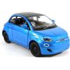 Easy Toys Modellino Auto Compatibile con Fiat 500e. Auto Giocattolo in Scala con Porte Apribili. Modellismo Automobile. (500 blu)