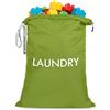 CANBOX Sacchi Portabiancheria, Grande Capacità Sacco Biancheria, Impermeabile Sacchi di Nylon con Zip, Riutilizzabile Sacchetto Organizer per Viaggio, Dormitorio, Campeggio, 70 x 50cm