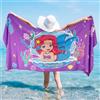 LSSAGOON Telo Mare Microfibra Sirena, 75 x 150 CM Asciugamano Mare Bambina Grande, Teli Mare Bambino Asciugatura Rapida Antisabbia, Asciugamani Assorbente Morbido per Spiaggia Piscina Bagno Doccia Viaggio