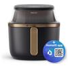 Philips Airfryer Serie 3000 6.2L, finestra di cottura, friggitrice ad aria 16 in 1, tecnologia RapidAir Plus, rimozione del grasso, applicazione di ricette HomeID, facile da pulire (NA332/09)