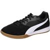PUMA King Top IT, Soccer Shoe Unisex-Adulto, Black White Gold, 37 EU