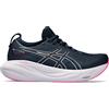 Asics Gel-Nimbus 25 Running Donna, Blu Francese/Lilla, 9.5 Wide