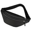 TERJBG Marsupio portatile, elegante, impermeabile, in pelle PU, multifunzionale, per uomini e donne, per marsupio, festival, corsa, viaggi, escursionismo, Nero - A, Einheitsgröße, alla moda