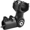 TRIWONDER Attacco Manubrio Regolabile 31.8 mm / 25.4 mm in Alluminio, Prolunga e Alza Manubrio per Bici da Corsa, Strada, MTB e BMX (#02 Nero - 31.8 mm, Lunghezza 60 mm)