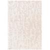 Safavieh Tappeto a righe per soggiorno, sala da pranzo, camera da letto, collezione Nettune, pelo corto, avorio e beige, 91 x 152 cm