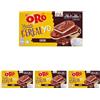 ORO SAIWA Oro Vitasnella, Cereal Yo On Cacao, Biscotti Ai Cereali E Al Cacao Magro Con Ripieno Morbido Di Yogurt, Fonte Di Fibre E Magnesio, 253g (contiene 5 Monoporzioni Da 50,6g) (Confezione da 4)