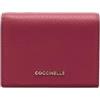COCCINELLE Portafoglio Piccolo Metallic Soft Sangria
