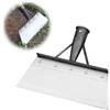 ACTIUSIS Dispositivo per rimuovere le erbacce con pala da giardino da 20 cm, pala raschietto per erbacce da giardino, pala per la pulizia del giardino esterno, pala da giardino multifunzionale, per la cura del