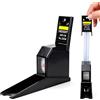 Akozon Misuratore di altezza con nastro metrico retrattile, altezza 2 metri, nero
